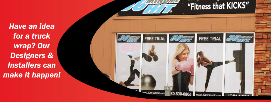 Have an idea for a truck wrap? Our Designers & Installers can make it happen!